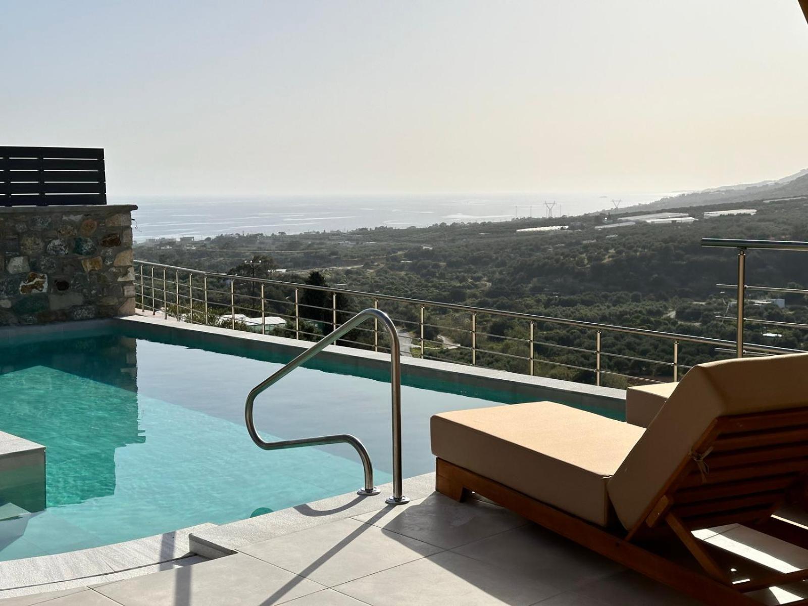 Mediterranean View Villa Makrýgialos Extérieur photo