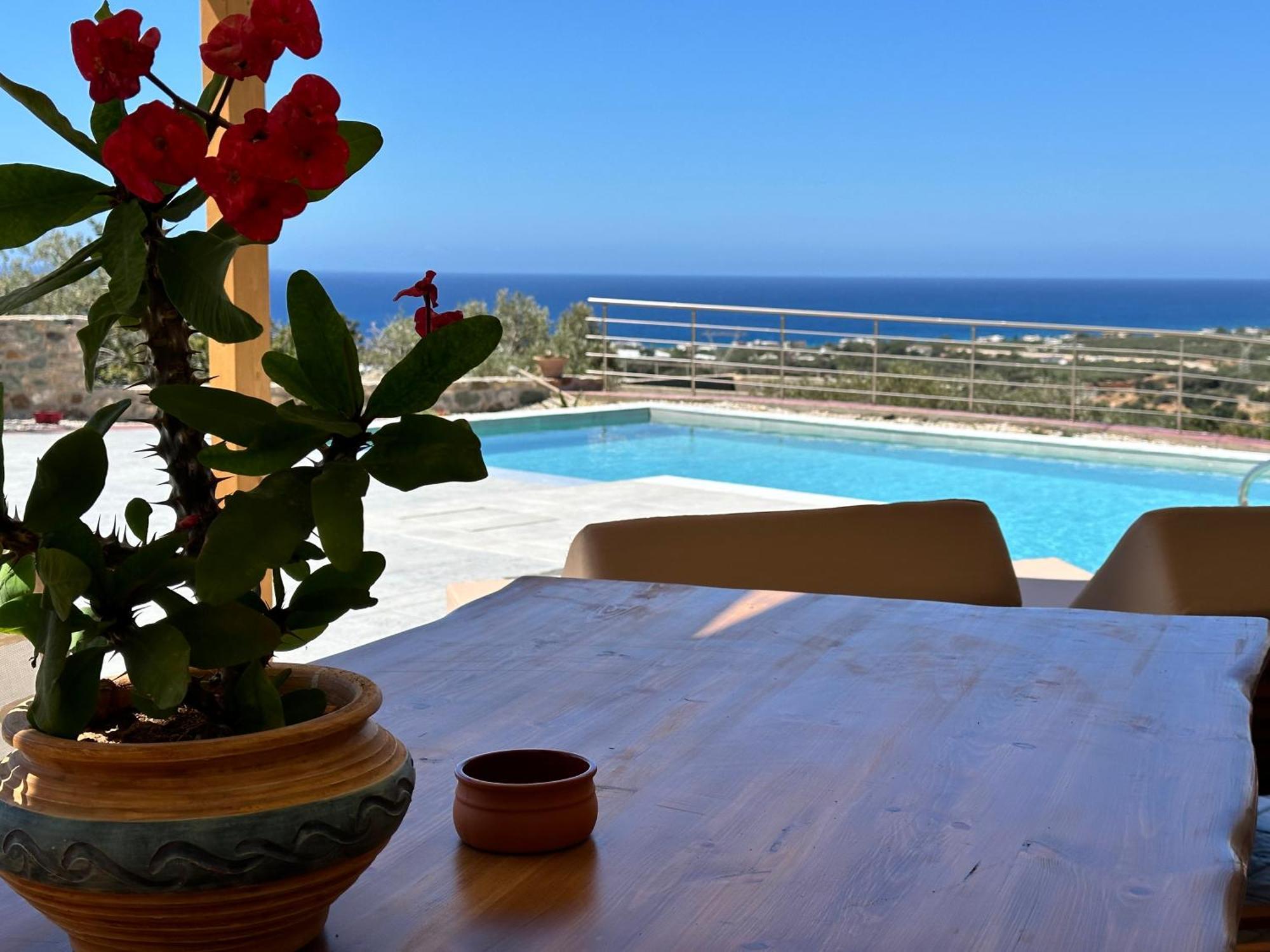 Mediterranean View Villa Makrýgialos Extérieur photo