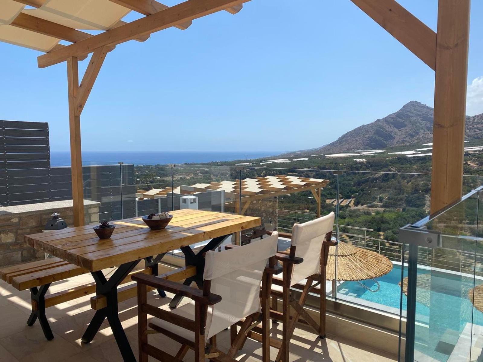 Mediterranean View Villa Makrýgialos Extérieur photo