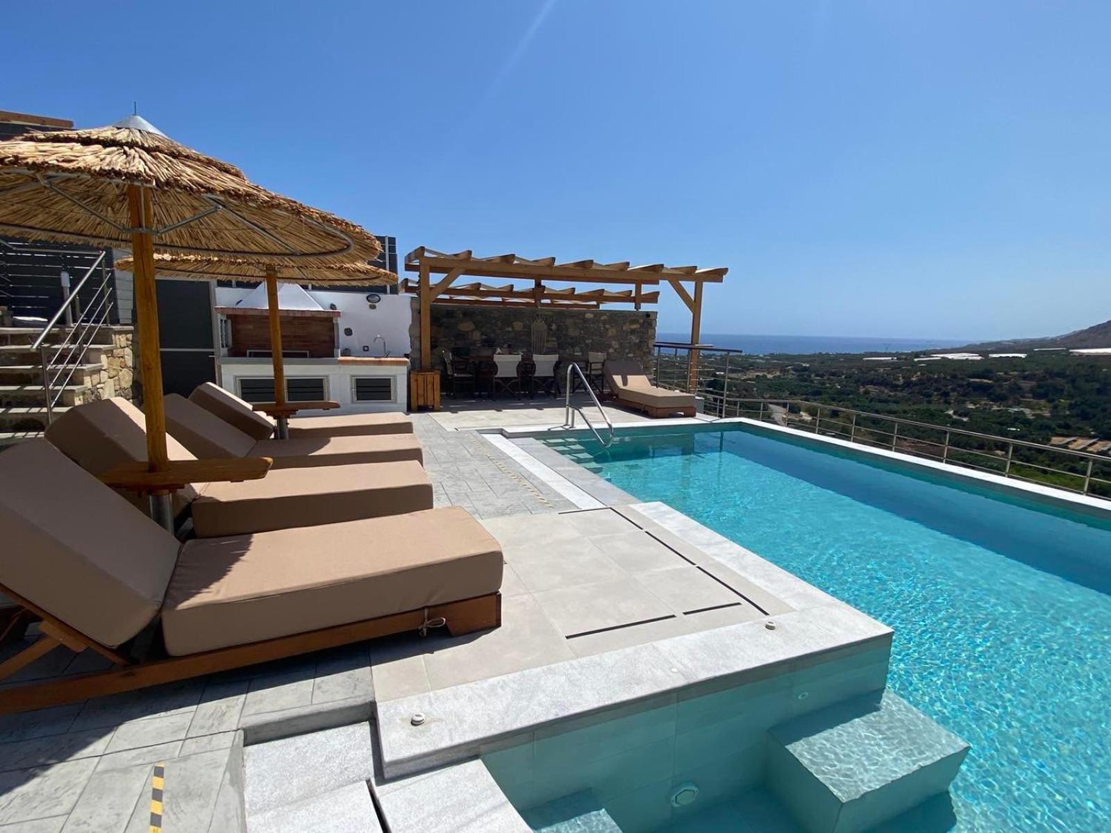 Mediterranean View Villa Makrýgialos Extérieur photo