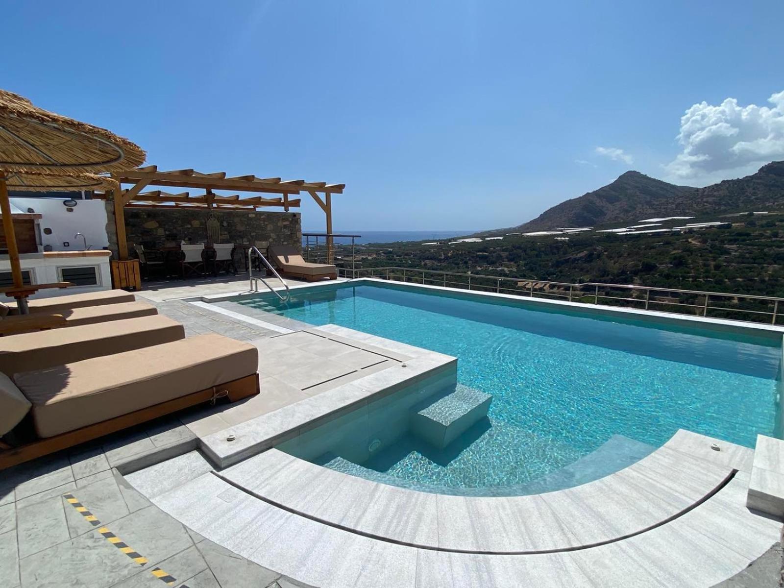 Mediterranean View Villa Makrýgialos Extérieur photo