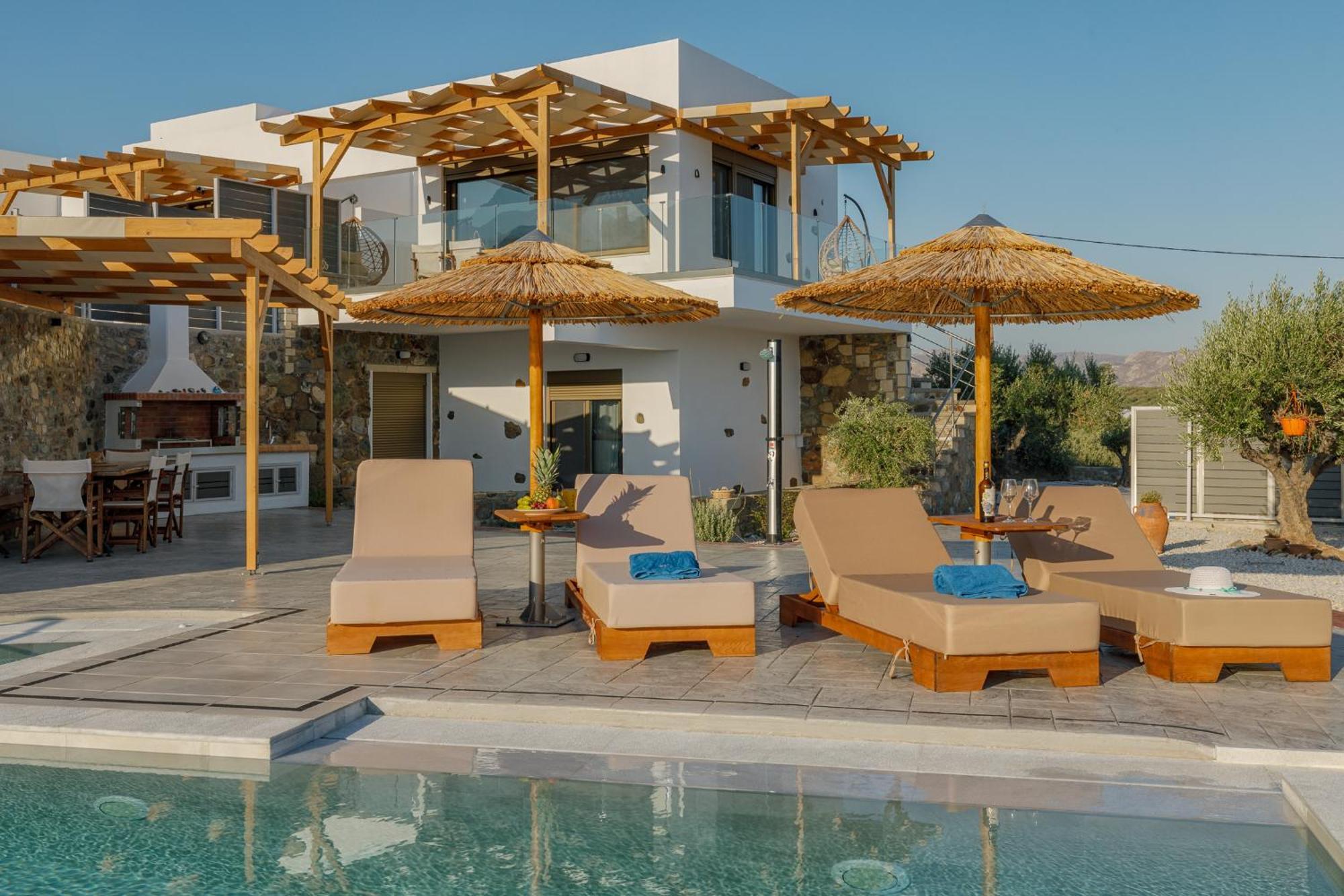 Mediterranean View Villa Makrýgialos Extérieur photo