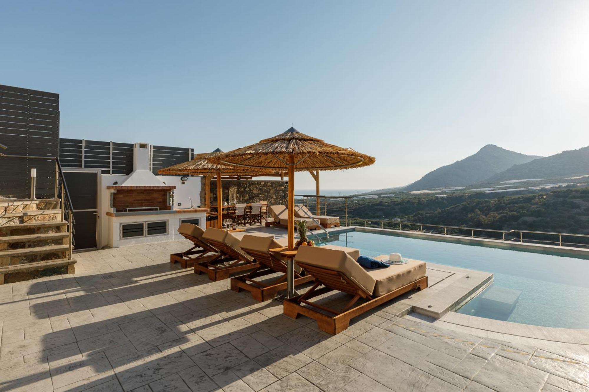 Mediterranean View Villa Makrýgialos Extérieur photo