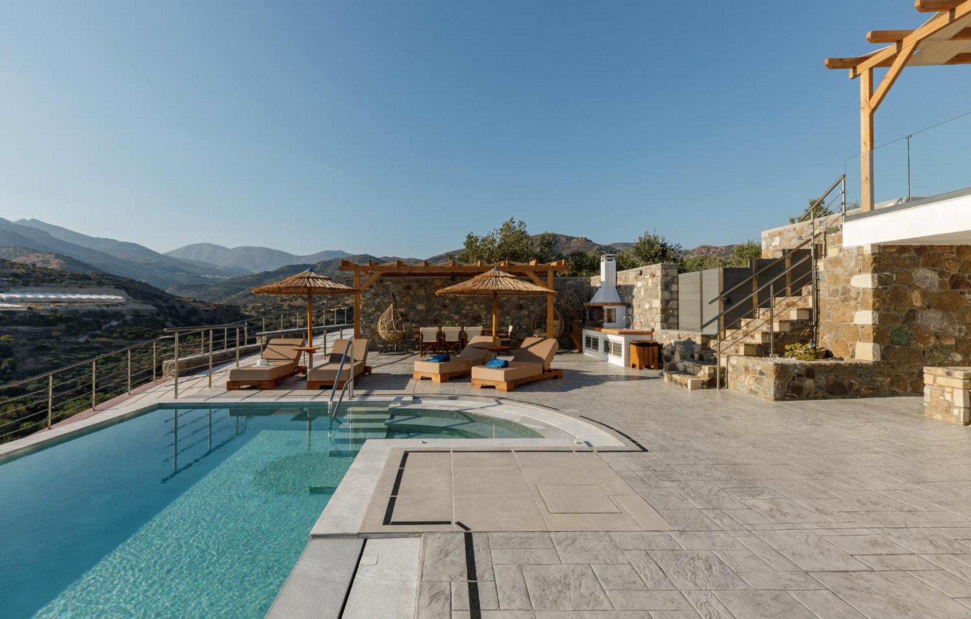 Mediterranean View Villa Makrýgialos Extérieur photo