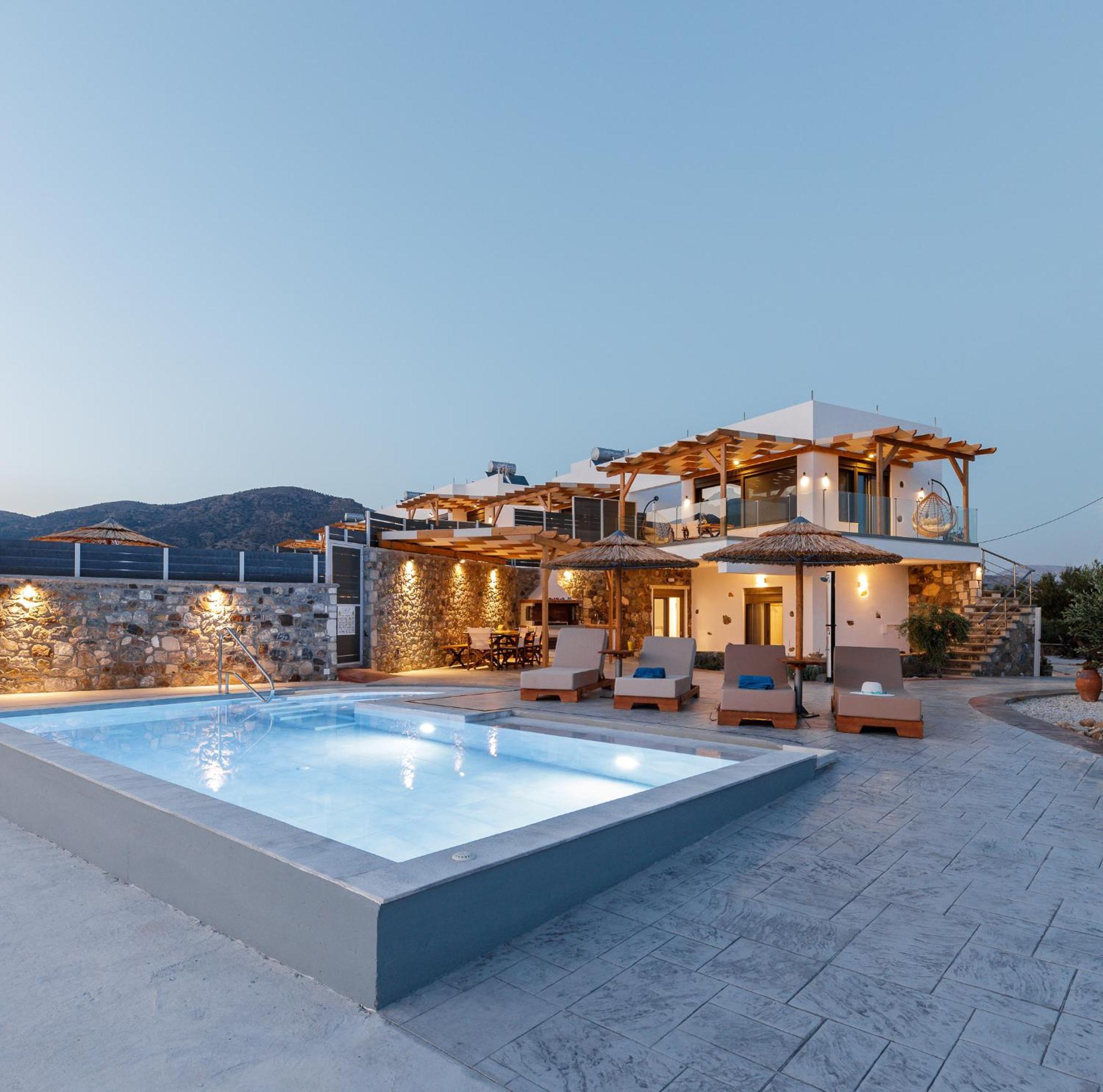 Mediterranean View Villa Makrýgialos Extérieur photo