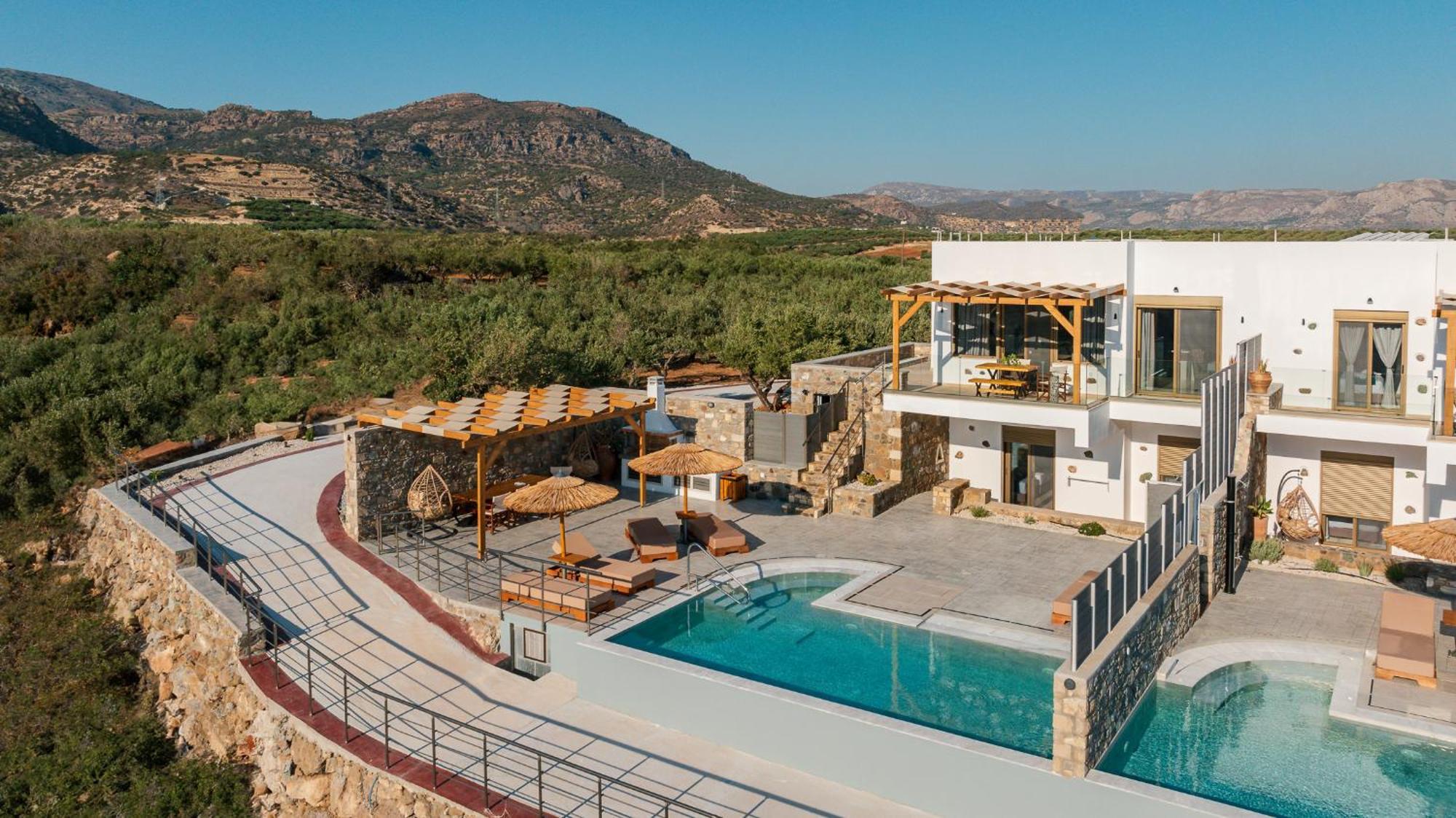 Mediterranean View Villa Makrýgialos Extérieur photo